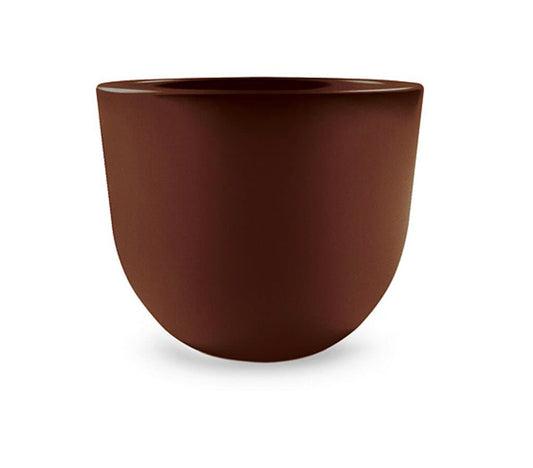 Veca Macetero Plástico Eggy Bronce 35cm_0