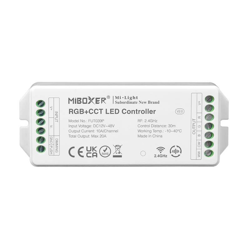Controlador 2.4g Rf, Dc12-48v, 20a, Rgb+cct_0