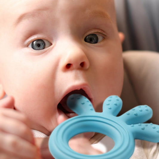 Babyono Pulpito Mordedor Texturas De Silicona | Alivio Suave Y Seguro Desde El Primer Diente_0