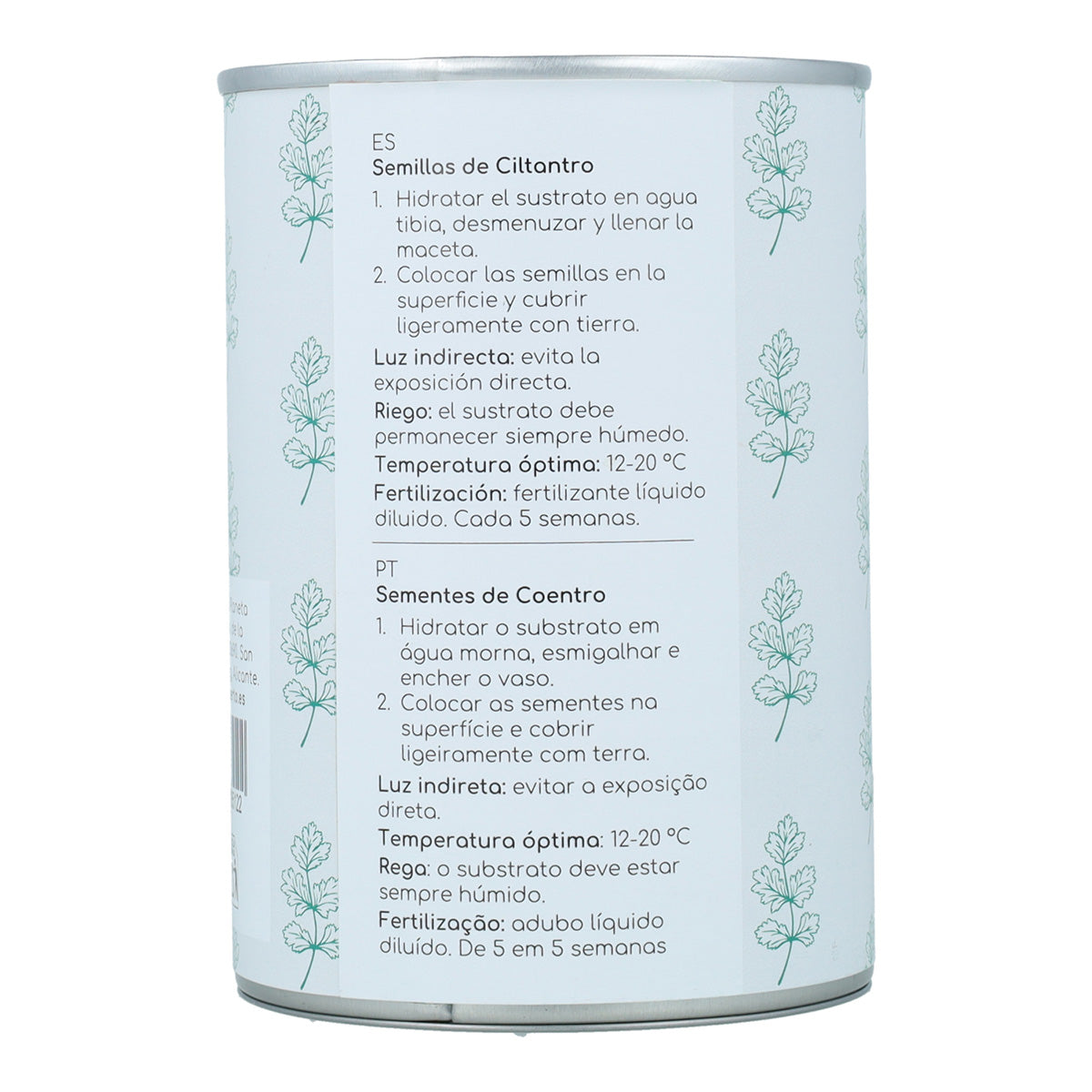 Kit de cultivo aromáticas Cilantro Planeta Huerto