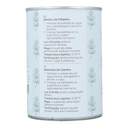 Kit de cultivo aromáticas Cilantro Planeta Huerto