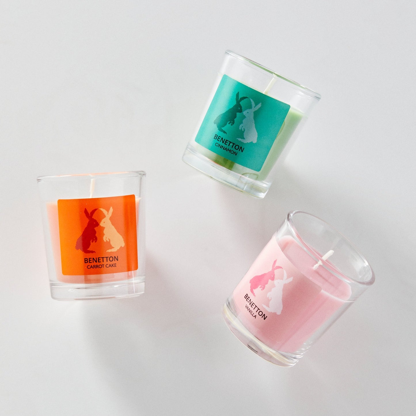 Set 3 Pzs Velas (tarta De Zanahoria + Vainilla + Canela) 65g Benetton