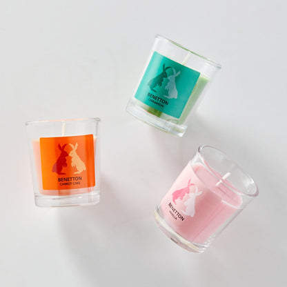 Set 3 Pzs Velas (tarta De Zanahoria + Vainilla + Canela) 65g Benetton