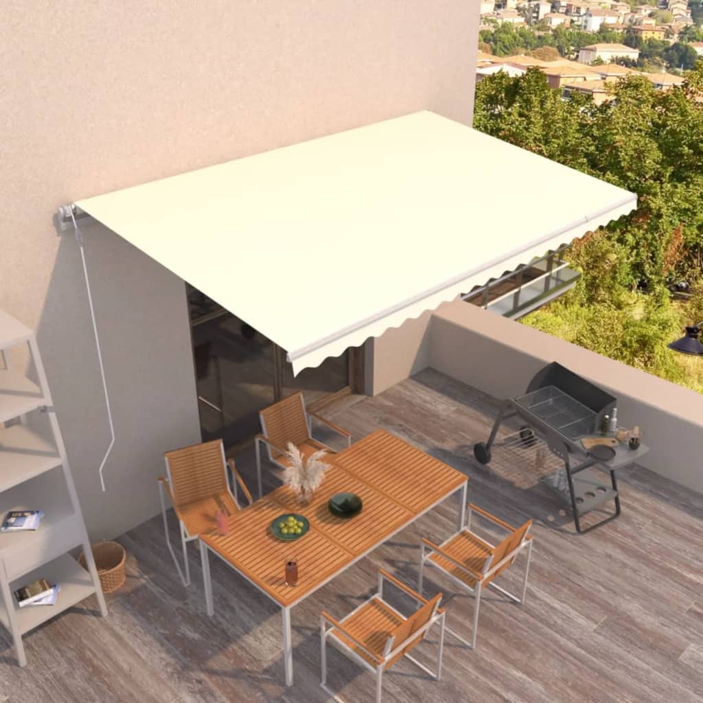 Toldo Retráctil Automático Crema 500x350 Cm_1