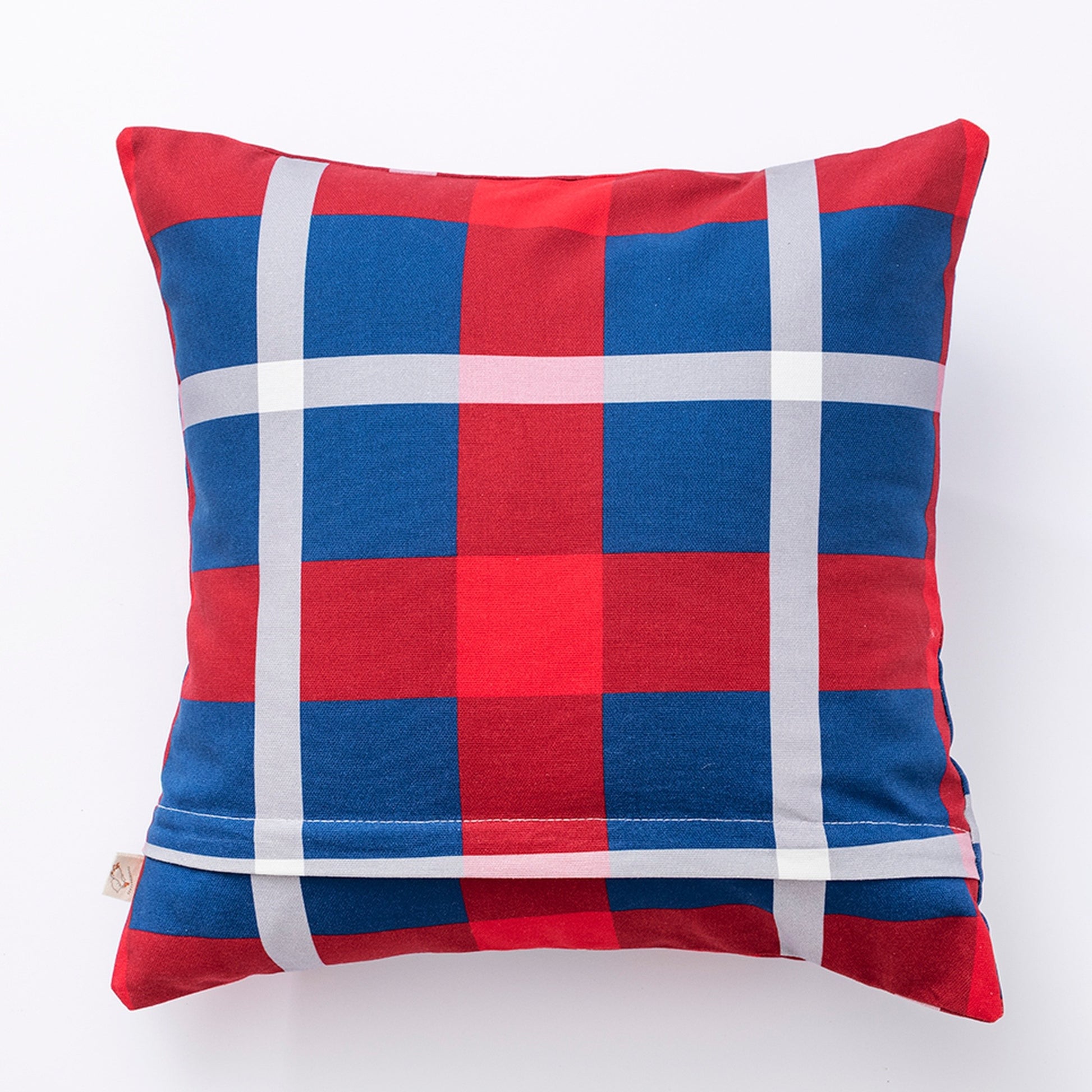 Funda De Cojín 40x40cm 100% Algodón 300gsm Cuadros Tartan El Ganso_5