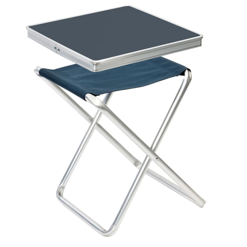 Camp Gear Taburete Plegable De Camping Aluminio Gris 1404346_1