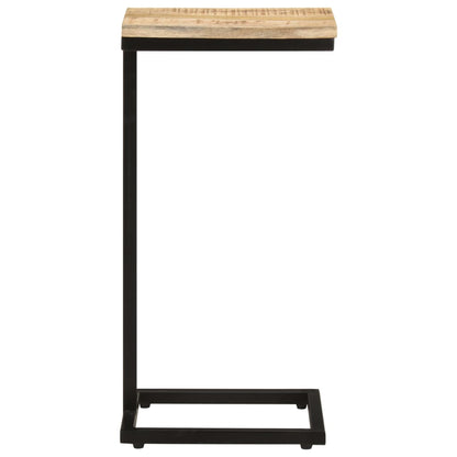 Mesitas Auxiliares 2 Uds Madera Mango Rugosa 31,5x24,5x64,5 Cm_2