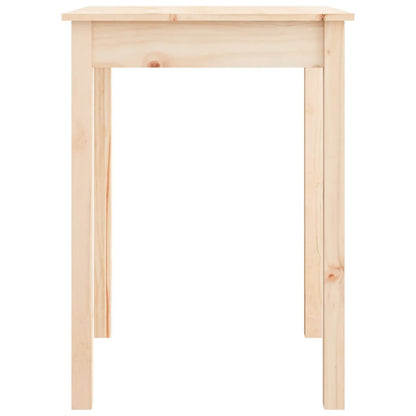 Mesa De Comedor Madera Maciza De Pino 55x55x75 Cm_1