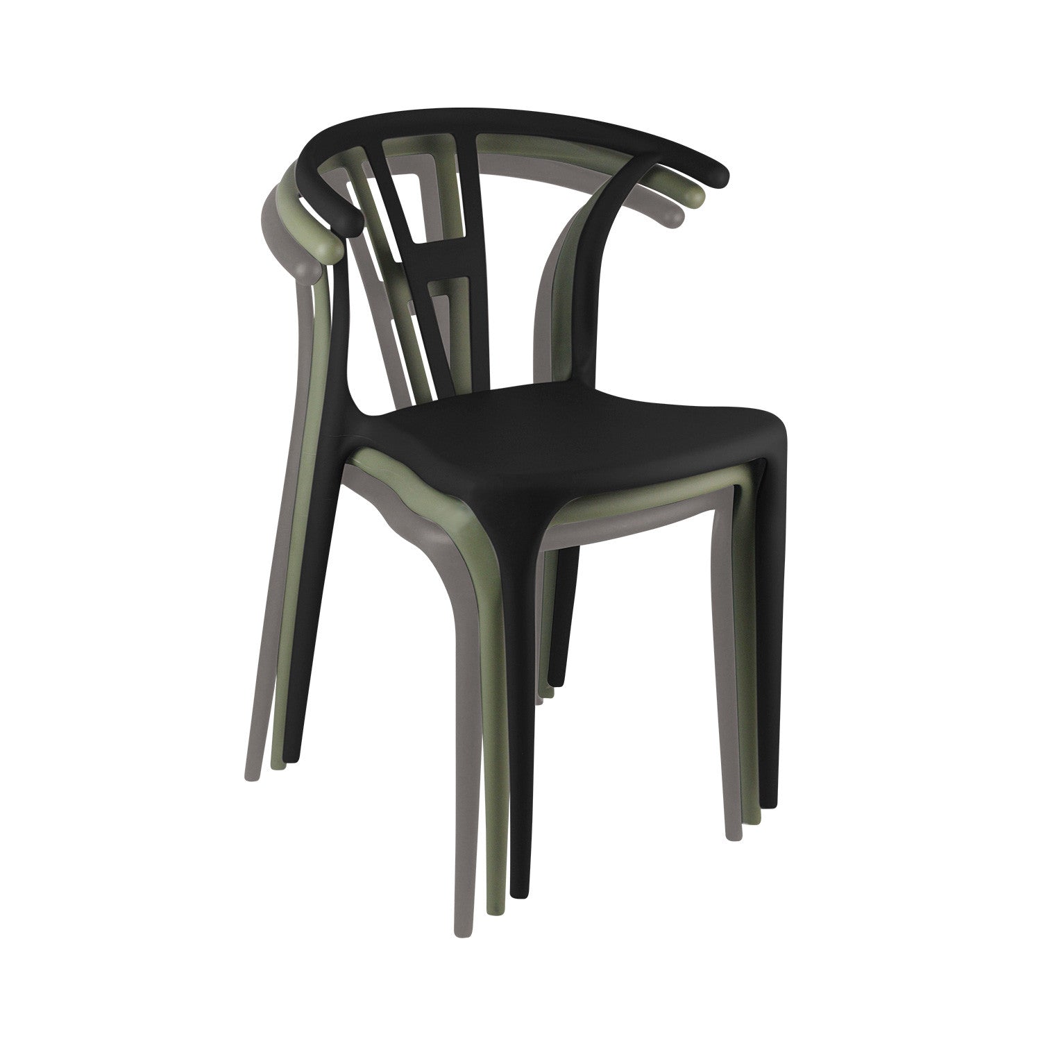 Silla De Exterior Apilable Scarlett 75x52x49,5cm Thinia Home_4