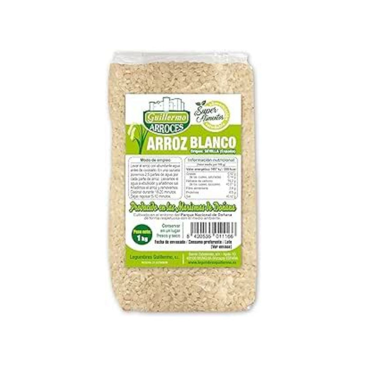 Arroz Blanco Redondo Marismas De Doñana - 1 Kg, Paquete_0
