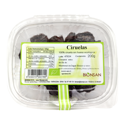 Ciruelas Sin Hueso Eco Bionsan 200gr_0