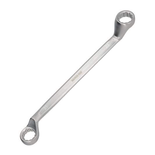 Llave Estrella Acodada Plus Acero Cromo Vanadio 21x23 Din 838. Llave Doble Boca Acodada, Llave Fija Estrella Acodada_0