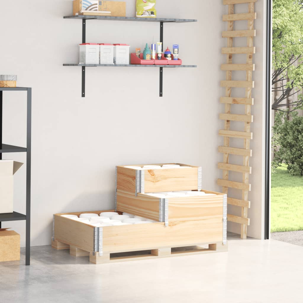 Arriate Elevado De 3 Niveles Madera Maciza De Pino 120x80 Cm_1