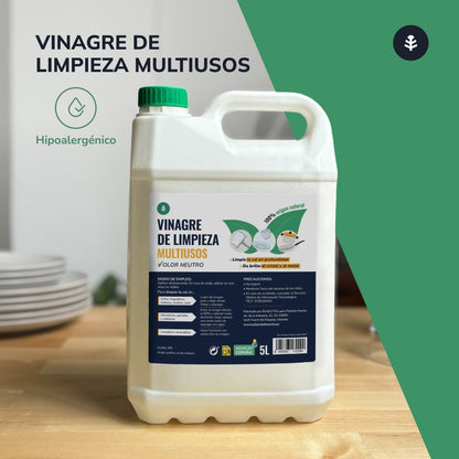 Pack 3x Vinagre Blanco de Limpieza Planeta Huerto 5 L