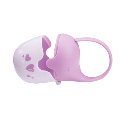 Caja Portachupetes Elefante Lila