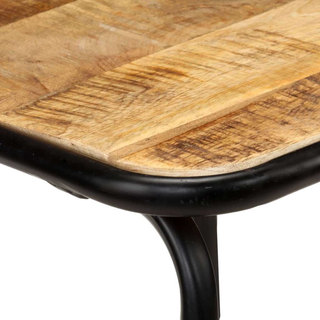 Taburetes De Cocina 4 Unidades Madera Maciza De Mango_3