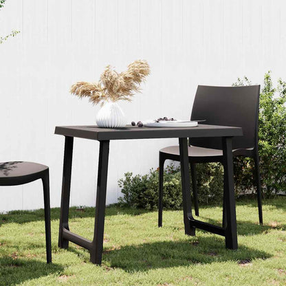 Vidaxl Mesa De Camping Aspecto De Madera Pp Gris Antracita 79x56x64 Cm_1