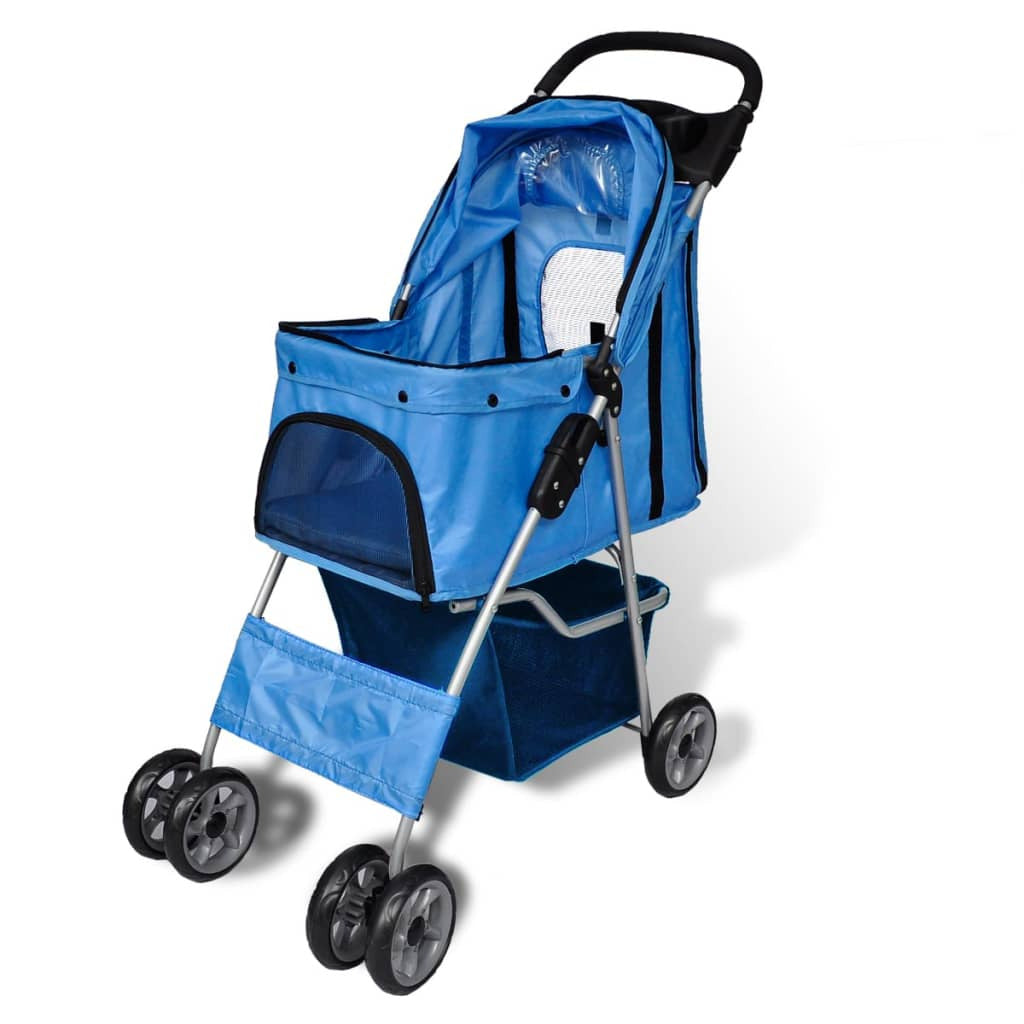 Vidaxl Cochecito Para Perros 15 Kg Azul_2