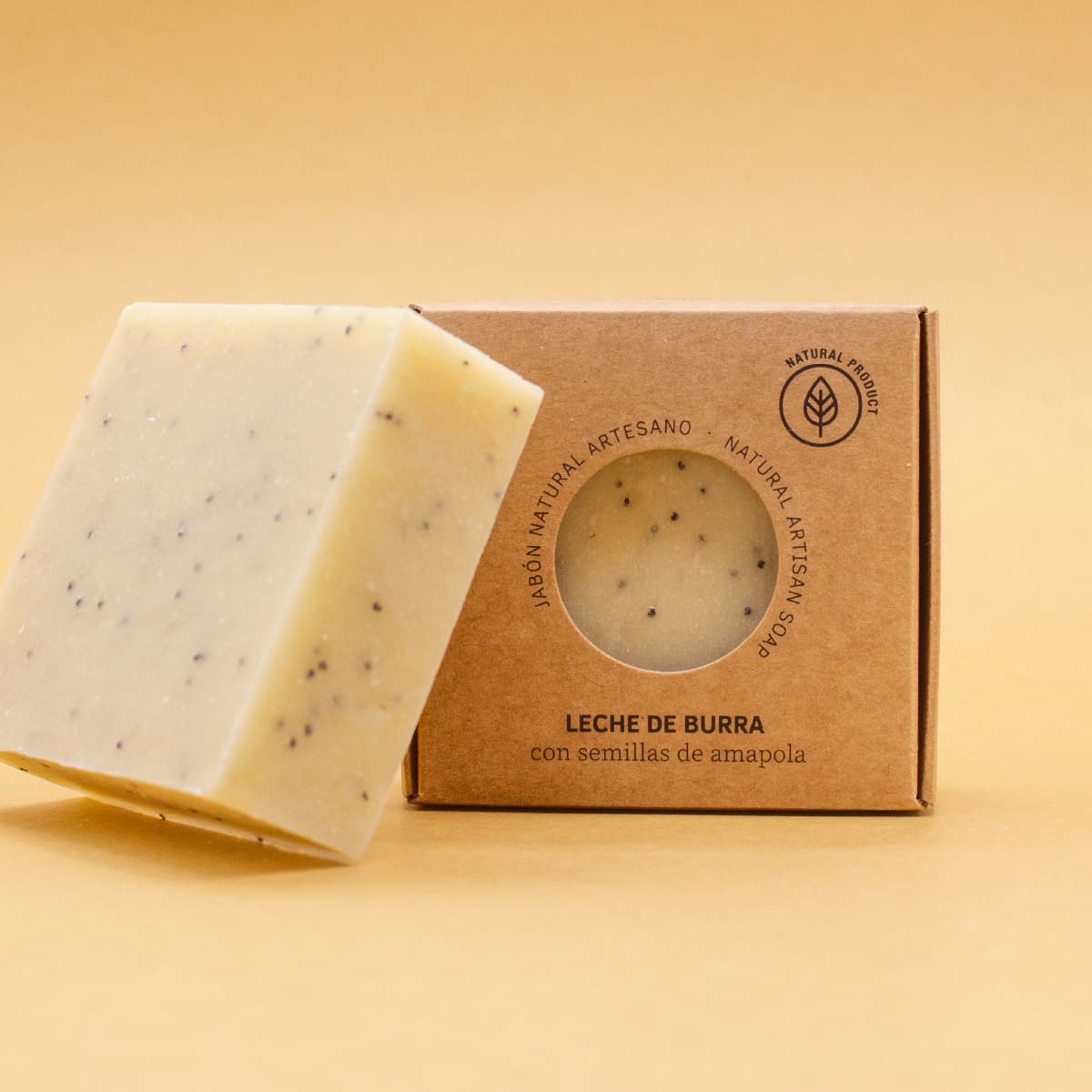 Jabón Natural Artesano de Leche de Burra Labnatur 100 g | Nutre y Regenera | Piel Seca y Madura | Vegano_2