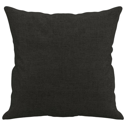 Vidaxl Cojines Decorativos 2 Uds Tela Negro 40x40 Cm_3