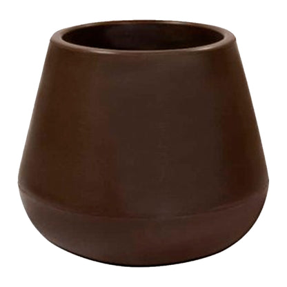 Macetero De Polietileno Por Rotomoldeo Bronce - 41 X 35cm._0