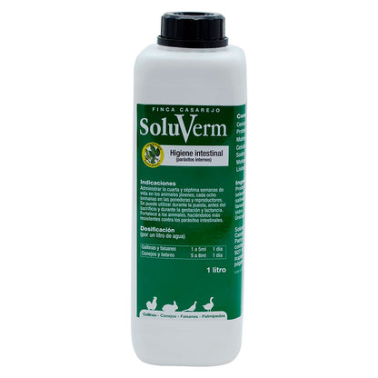 Pack Para Desparasitar Internamente - Previene Coccidios Y Vermes En Gallinas, Faisanes, Conejos - 1L/Producto_1