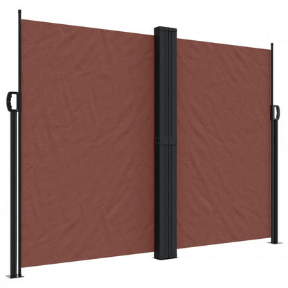 Vidaxl Toldo Lateral Retráctil Marrón 180x1200 Cm_0