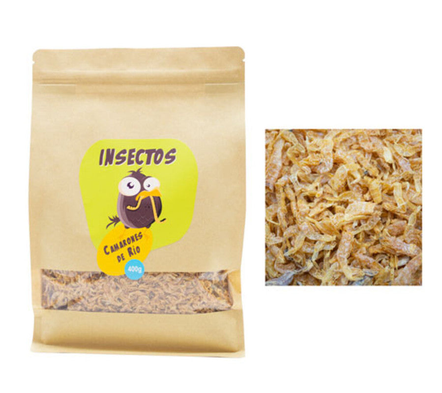 Camarones De Río Deshidratados 200g – Insectos Secos Para La Alimentación De Tortugas, Peces Y Aves_0