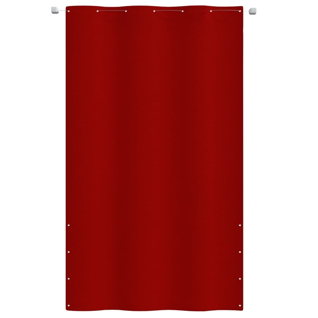 Vidaxl Toldo Para Balcón De Tela Oxford Rojo 140x240 Cm_1