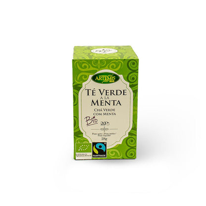 Té Verde a la Menta Eco 20 Filtros Artemisbio