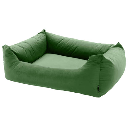 Madison Cama Para Perros Velvet Verde 100x80x25 Cm / Vetonek_0