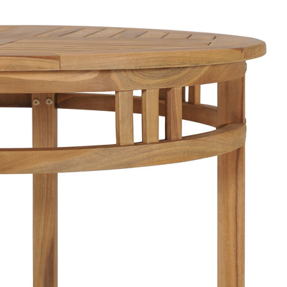 Vidaxl Set De Comedor De Jardín 3 Pzas Y Cojines Madera Maciza De Teca_5