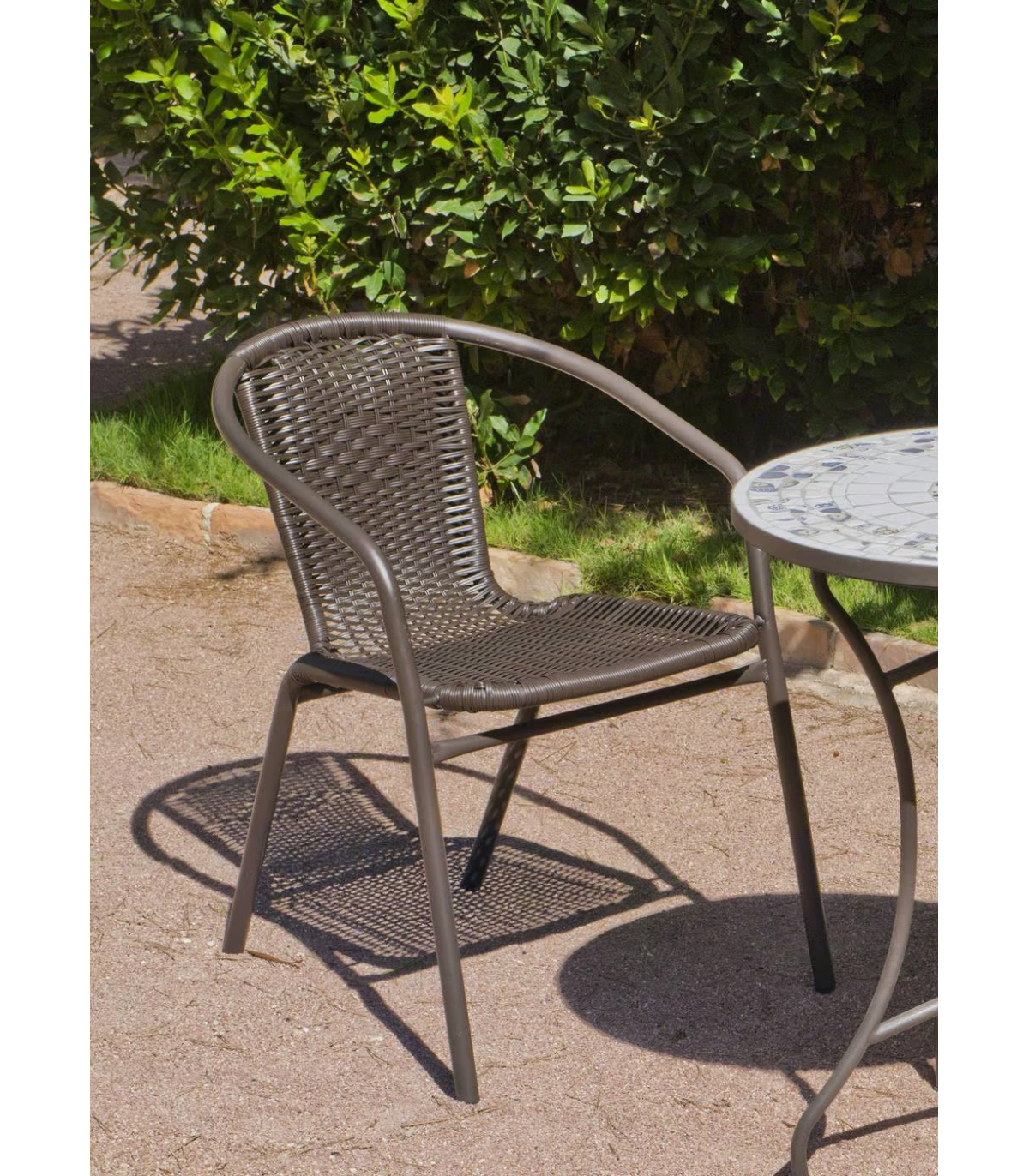 Pack 4 Sillones Terraza Jardín Brasil-3 Acero 78 Cm(alto) 55 Cm(ancho)64 Cm(fondo)_0