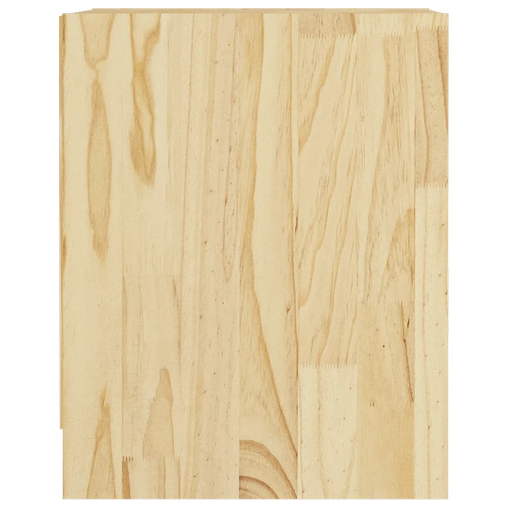 Mesita De Noche Madera Maciza De Mango 35,5x33,5x41,5 Cm_3