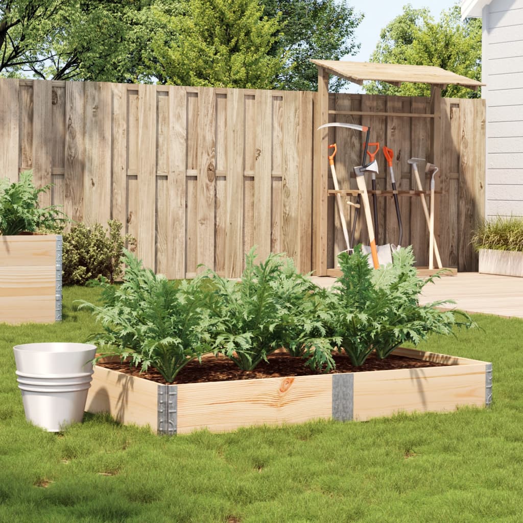 Jardinera De Madera Maciza De Pino 150x100 Cm_1