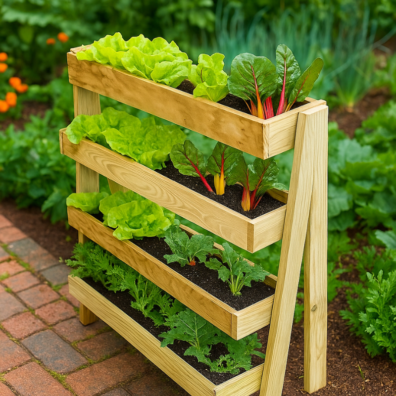 Huerto Urbano Nauris Vertical 4 Departamentos Vidahuerto 90x30x100 Cm._2