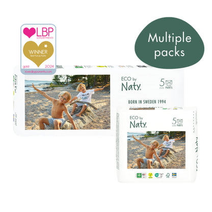Pack Bragapañal Nº 5 Naty 12-18 kg 40 uds