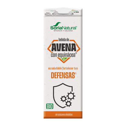 Bebida ecológica de avena con equinácea, Soria Natural, 1 L