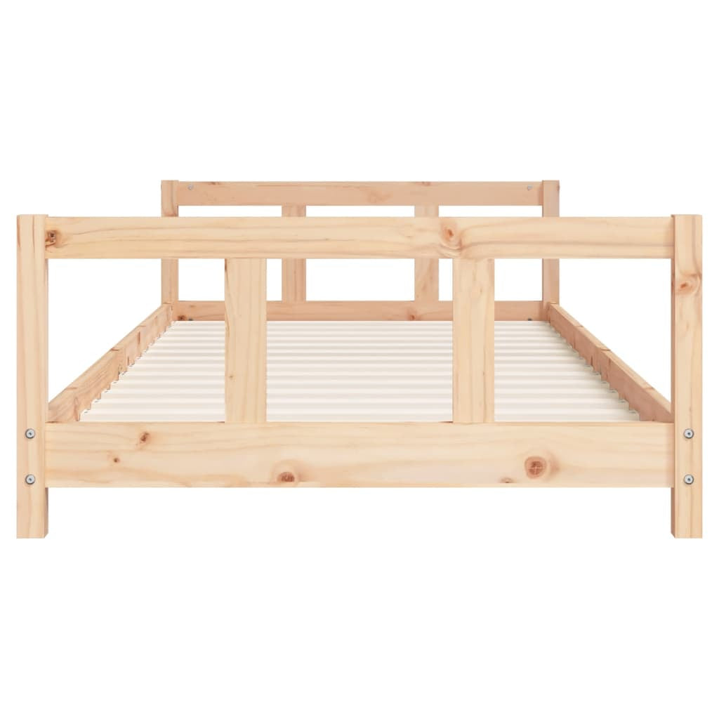 Vidaxl Estructura De Cama Para Niños Madera Maciza De Pino 90x200 Cm_3