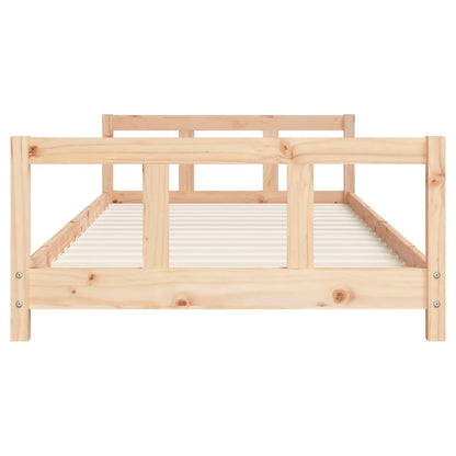 Vidaxl Estructura De Cama Para Niños Madera Maciza De Pino 90x200 Cm_3