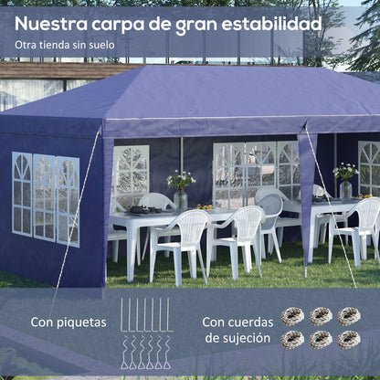 Outsunny Carpa Plegable 6x3 M_4
