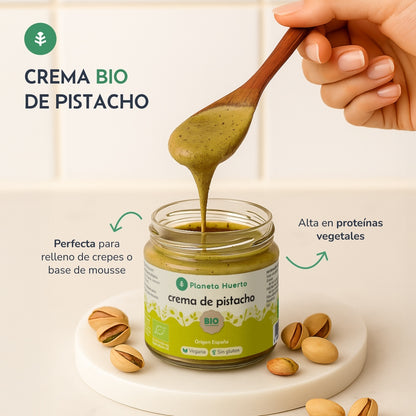 Pack 3x Crema de Pistacho 100% ECO Planeta Huerto 100 g