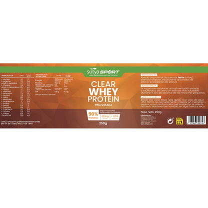 Clear whey protein piña colada Sotya 250g
