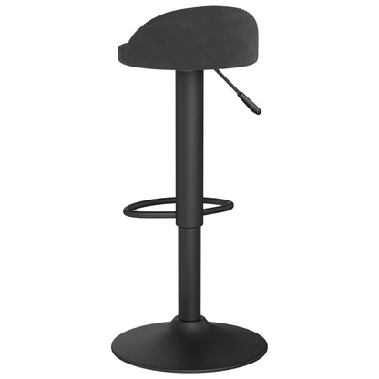 Taburete De Cocina De Terciopelo Negro_3