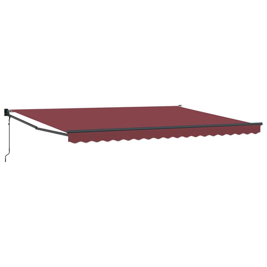 Toldo Retráctil Automático Burdeos 450x300 Cm_0