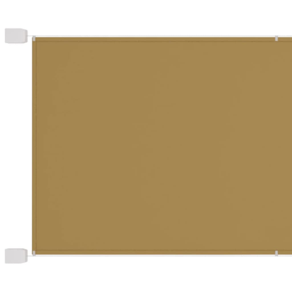 Vidaxl Toldo Vertical Beige 200x420 Cm Tela Oxford_0