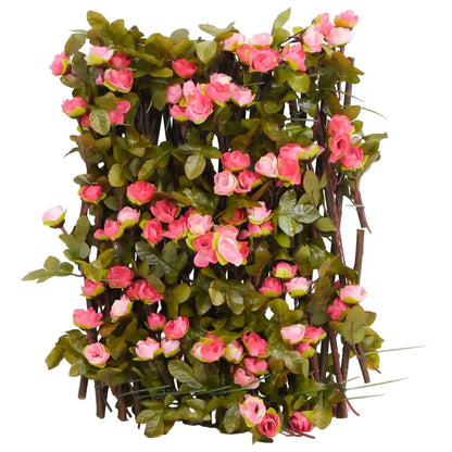 Enrejado Expansible Hiedra Artificial Rosa 5 Uds 180x20 Cm / Vetonek_4