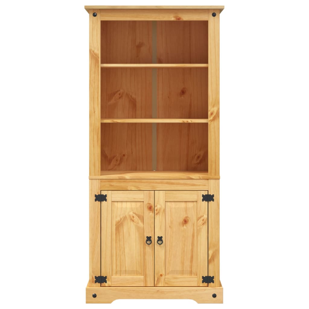 Aparador Corona Range De Pino Mexicano 80x40x170 Cm_2