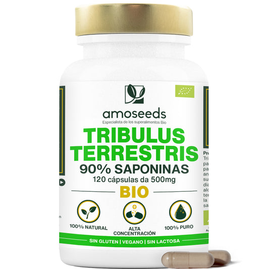 Tribulus Bio, 90% De Saponinas | 120 Cápsulas_0