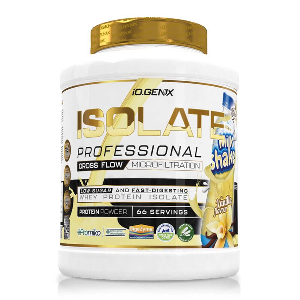 Isolate Profesional - 2kg - Vainilla - Proteína De Aislado De Suero Isolate - Io.genix_0